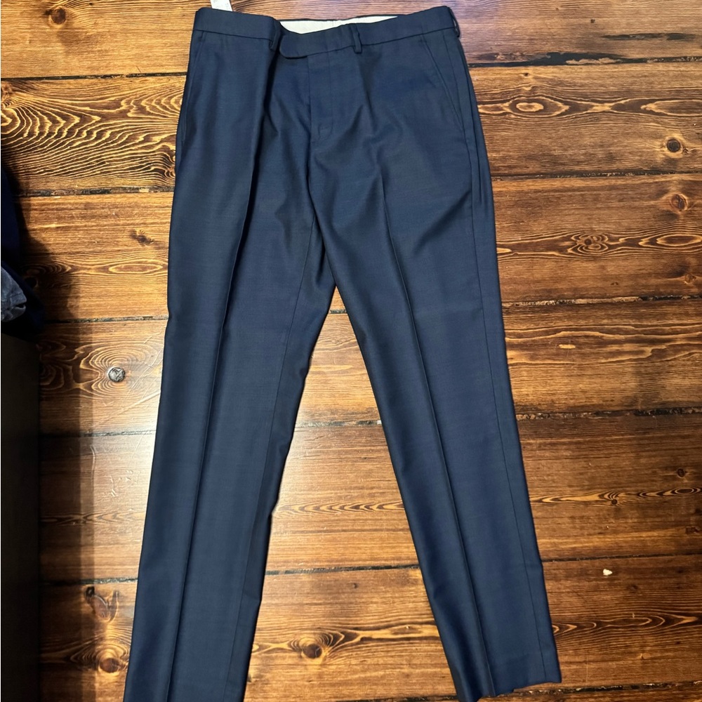 J. Crew Navy Blue Dress Pants 33x32